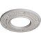 Ekena Millwork Daniela Ceiling Medallion (Fits Canopies up to 3 7/8"), 8"OD x 3 7/8"ID x 1/2"P, Ultra Pure White CM08DNUWF - alternate 4